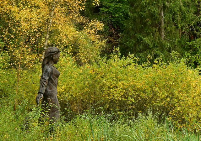 Danach ein Ausflug zu Frau Holle am gleichnamigen Teich