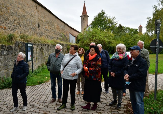 Erste Erläuterungen vor dem Betreten der Altstadt